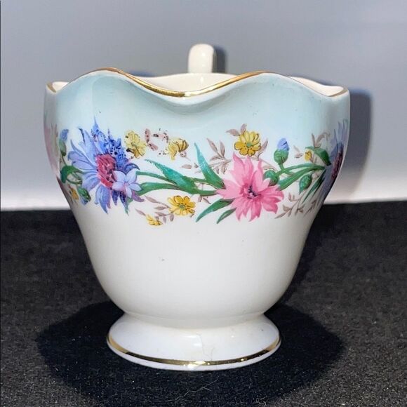 Floral Cream and Sugar Set - Picture 5 of 11